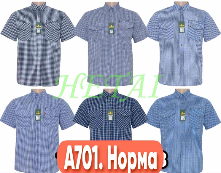Сорочка чоловіча ( XL - 5XL) N96380