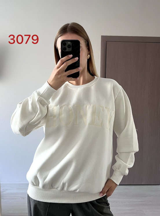 Світшот на флісі жіночий ( 42-46, 48-50 р. )  N95075