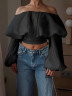 Блузка (Розмір: 42-46 Oversize) P003843