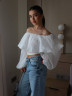 Блузка (Розмір: 42-46 Oversize) P003843