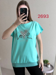 Футболка жіноча Батал ( 48-50, 52-54 р.)  N97590