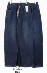 Джинси жіночі (хутро) НАПІВБАТАЛ (4XL-5XL, 5XL-6XL, 6XL-7XL, 7XL-8XL) A105256