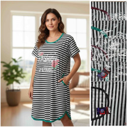 Нічна сорочка жіноча ( 4XL - 7XL)  N100239
