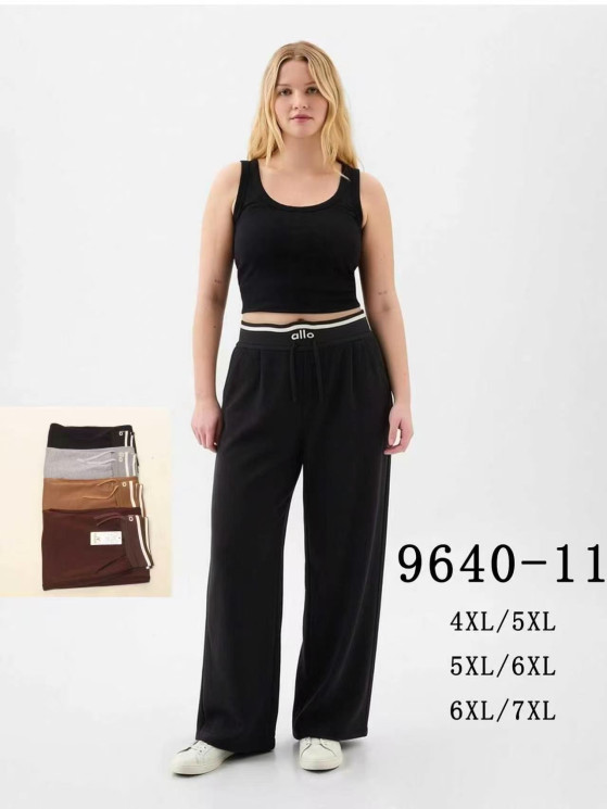 Спортивні штани жіночі (4XL-5XL, 5XL-6XL, 6XL-7XL) P101384